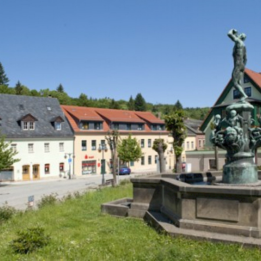 Bad Gottleuba, Marktplatz