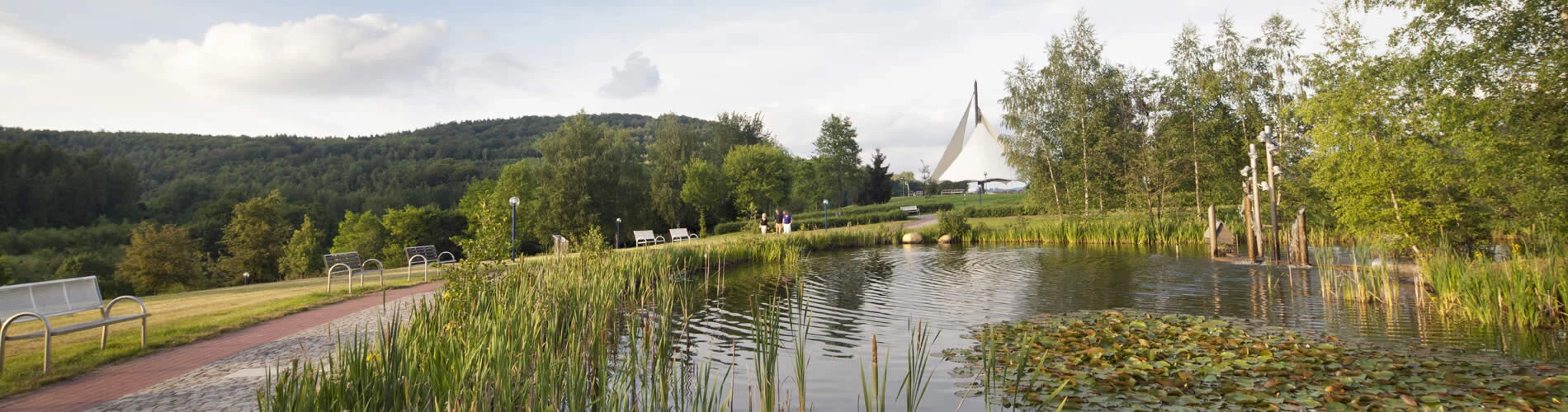 Bad Schlema Kurpark, ®Fouad Vollmer Werbeagentur