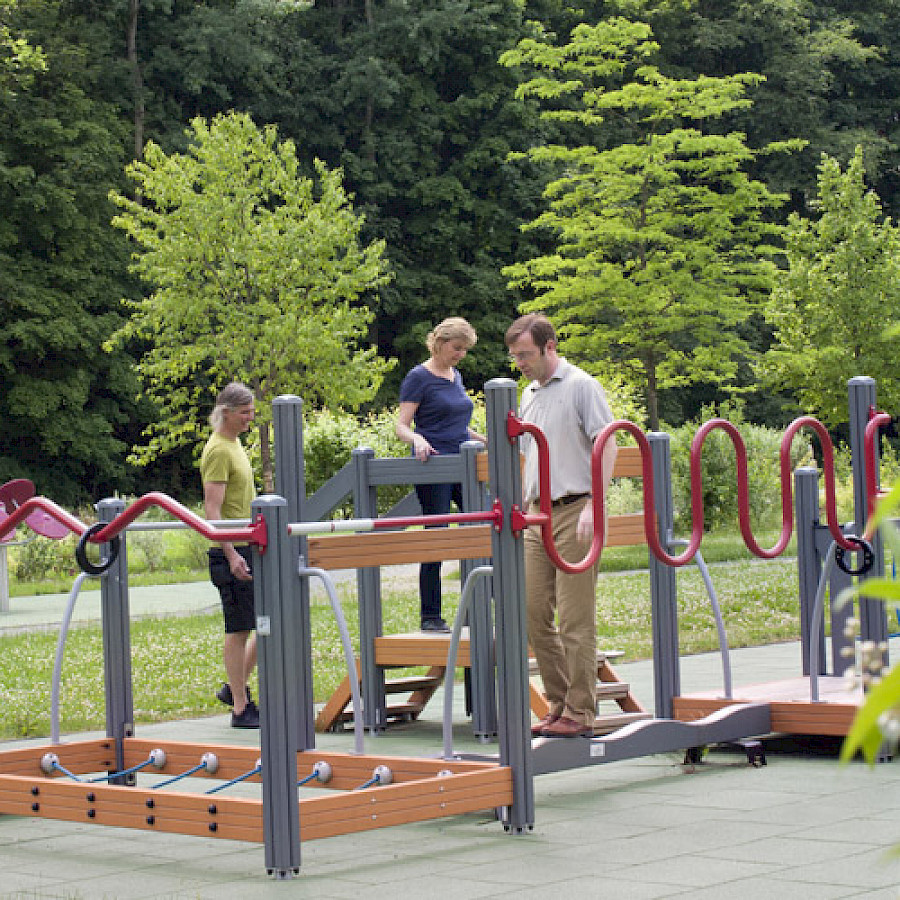 Thermalbad Wiesenbad Bewegungsparcours