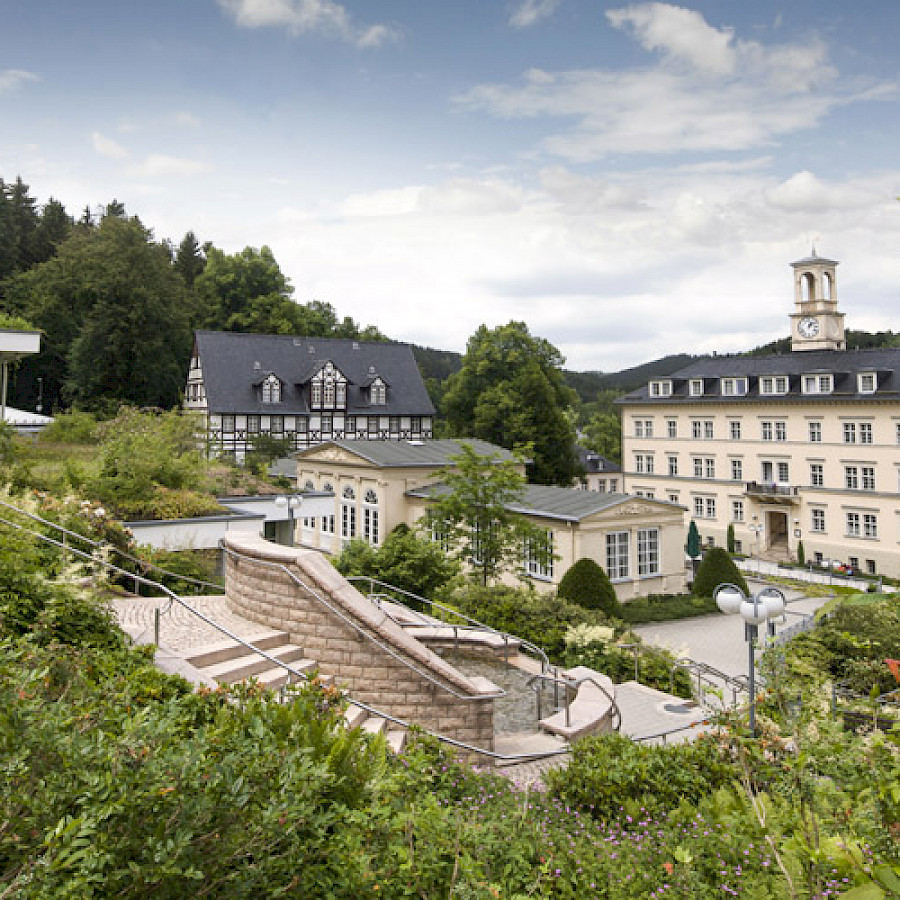 Thermalbad Wiesenbad, Kurensemble