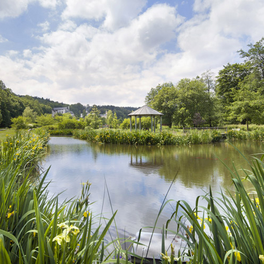 Thermalbad Wiesenbad, Kurpark