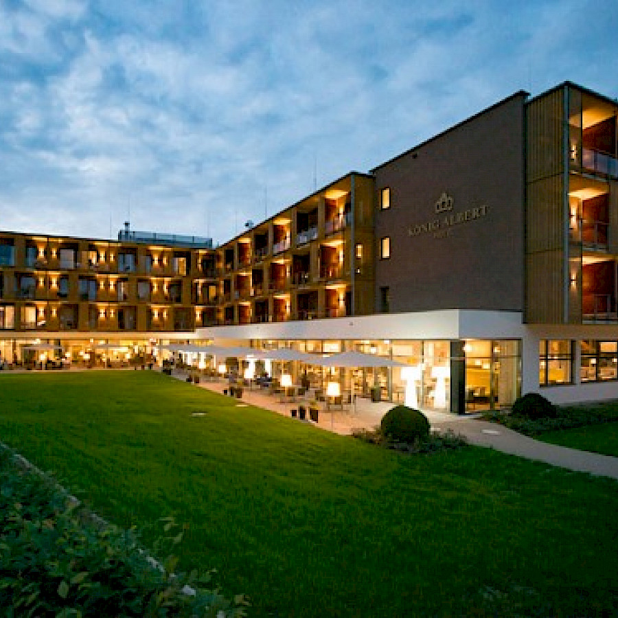 Hotel König Albert Bad Elster, Außenansicht